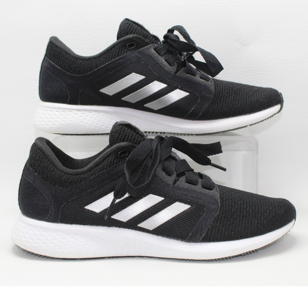 Adidas Edge Lux Black Silver Women Running Shoes FW9262 Size 8.5